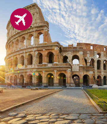 Fakultativno obilazak prijestolnice Italije - RIMA: mješavinu legendi, istorije, tradicije i religije. Osjetite antički duh grada pokraj najpoznatijeg amfiteatra svijeta - Koloseuma, Konstantinovog slavoluka, Rimskog foruma kao središta društvenog zivota antičkog Rima, zatim carskih Foruma sa Trajanovim stubom, Kapitolskim brdom i istoimenim trgom, kao i monumentalnog zdanja Vitoriano na Trgu Venecija. Slobodno vrijeme provedite šetajuci šoping ulicom Via del Korso ili osjetite noćnu draž svjetski poznate Fontane di Trevi, živu atmosferu Španskog trga ili uživajte u brojnim romantičnim kafanicama Rima. Povratak u Campingu u dogovoreno vrijeme s vodičem.