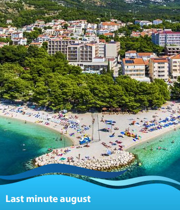 Hotel Horizont nalazi se u Baškoj Vodi. Uz šetnicu, okružena borovom šumom, samo 50 metara od poznate plaže „Nikolina“ koja je obilježena plavom zastavom. Hotel Horizont udaljen je samo 200 metara od centra grada. Na pet spratova nudi ukupno 202 dobro namještene i opremljene sobe i apartmana, od kojih većina ima balkon s pogledom na more ili planinu. U hotelu Horizont nalazi se wellness i spa koji se prostire na 2000 m2. SPA dio nudi bogat izbor bazena: unutarnji bazen, vanjski bazen, hidro-masažni bazen, kneipove kupke i kromatske tuševe. Oduševit će vas svijet sauna u kojem se nalaze finska sauna, ruska sauna, turska kupelj, slana sauna, tepidarium, aromarij i bio sauna.Wellness u svojoj ponudi ima fitness, masaže, frizerski salon, kozmetički salon s bogatom ponudom usluga.